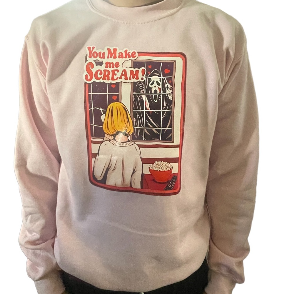 Pink Ghostface Crewneck! Brand new